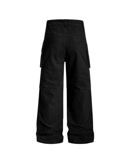 Monolith - Black sculptural pants